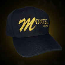 Load image into Gallery viewer, Montez Gorra strap back (Negro y Oro)
