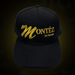 Montez Gorra strap back (Negro y Oro)