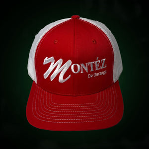 Gorra Snapback trucker (Blanco y Rojo)